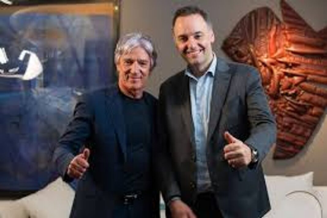 Ilustración de un avión y documentos judiciales, representando la investigación por el viaje a Punta del Este.